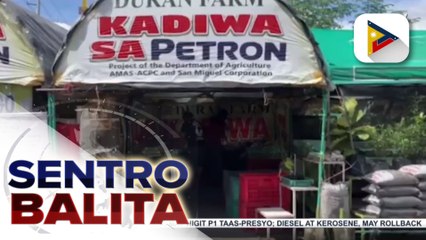 Ilang Kadiwa stores, binuksan sa gas stations; fertilizer discount voucher ng mga magsasaka, tinaasan pa