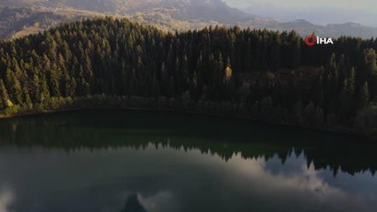 Şavşat Karagöl'de sonbahar manzaraları