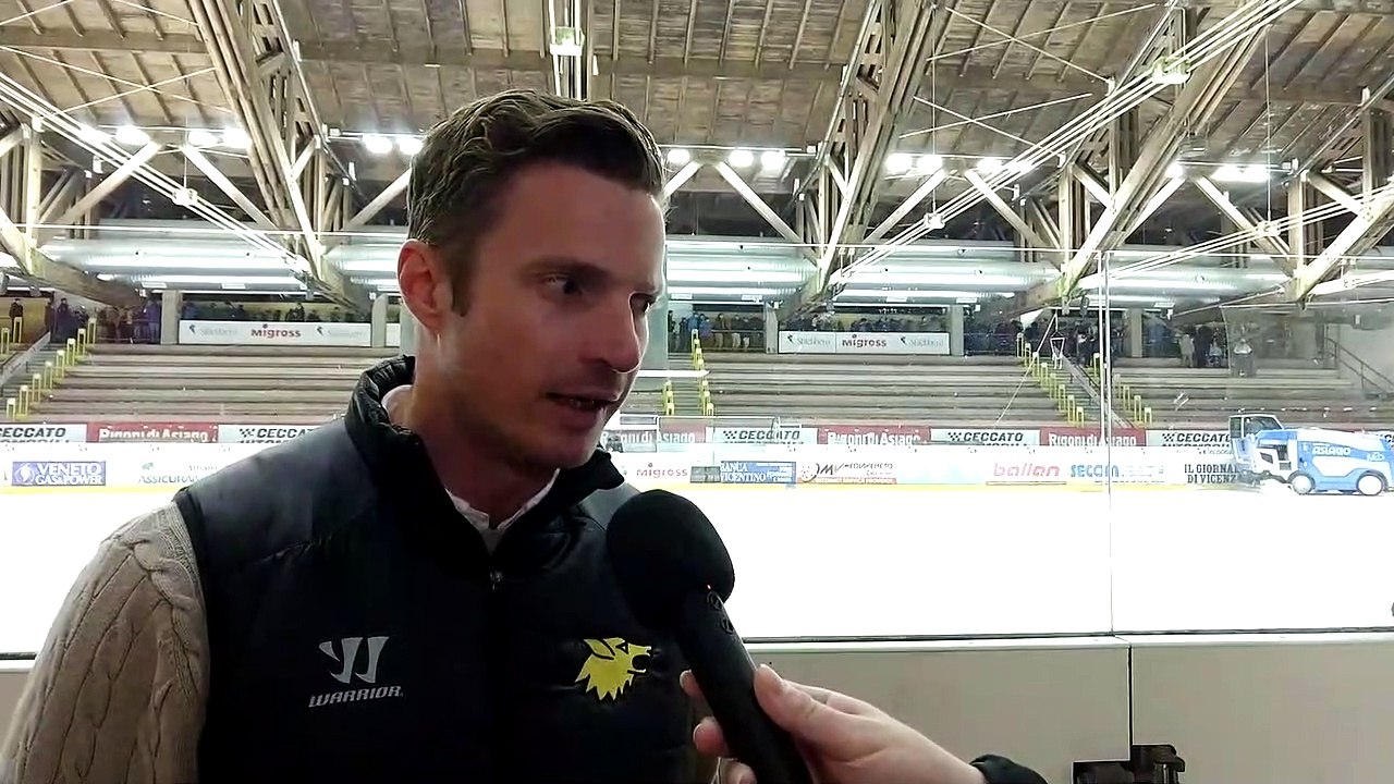 18.Runde: Pustertal-Coach Horsky zur Niederlage gegen Asiago