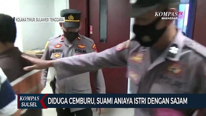 Diduga cemburu, Suami aniaya istri dengan sajam
