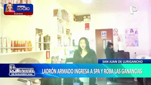 SJL: Ladrón armado ingresa a Spa y se lleva todas las ganancias
