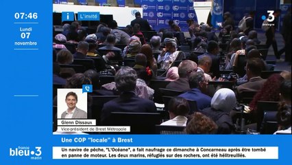 Glen Dissaux, COP de Brest métropole