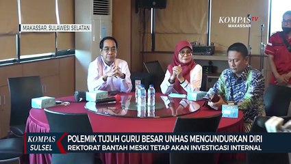 Polemik Tujuh Guru Besar UNHAS Mengundurkan Diri