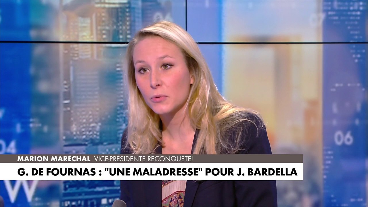 Marion Maréchal : «Je ne vois pas ce qu’il y a de maladroit, et encore moins de raciste, à dire que des clandestins africains ont vocation à retourner en Afrique»