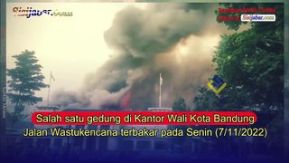 BREAKING NEWS!!! Gedung Bapelitban Kota Bandung Terbakar