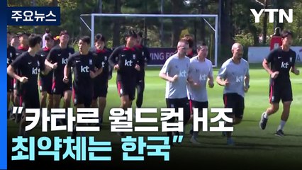 외신 "카타르 월드컵 H조 최약체는 한국" / YTN