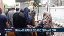 Irwandi Hadiri Sidang Kasus Dugaan Korupsi Tsunami Cup