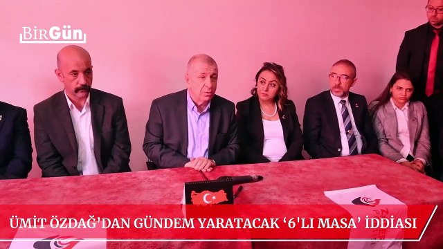 Ümit Özdağ’dan gündem yaratacak ‘6’lı Masa’ iddiası: “Akşener masadan kalkmaya hazırlanıyor…”