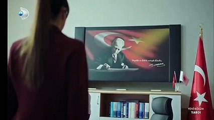 Yargı dizisinde 10 Kasım sahnesi: Oyuncular saygı duruşuna geçti