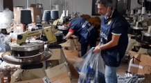 Treviso, sequestrato opificio tessile gestito per 13 anni da imprese insolventi con il Fisco (07.11.22)