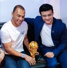 ইডেনে সৌরভের সঙ্গে সাক্ষাৎ কাফুর |OneIndia Bengali