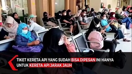 PT KAI Buka Penjualan Tiket Kereta Api Libur Nataru 2023