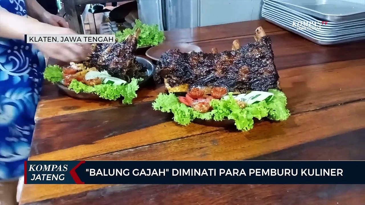Balung Gajah Diminati Para Pemburu Kuliner - Video Dailymotion