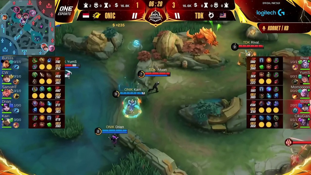 ONIC ESPORTS VS TODAK MATCH 1 SEMIFINALS  ONE Esports MPL Invitational 2022