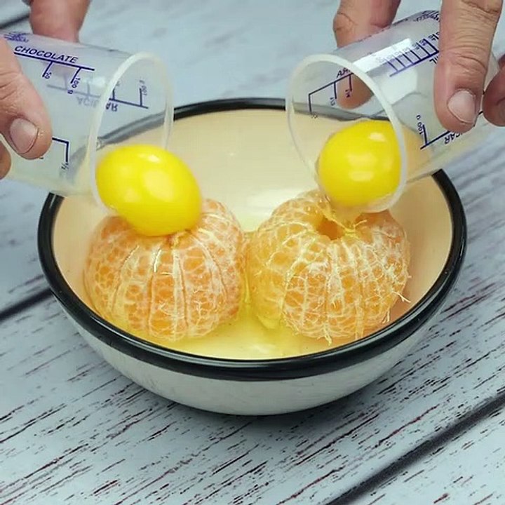 I Never Imagined that you could make a recipe like this with Tangerines