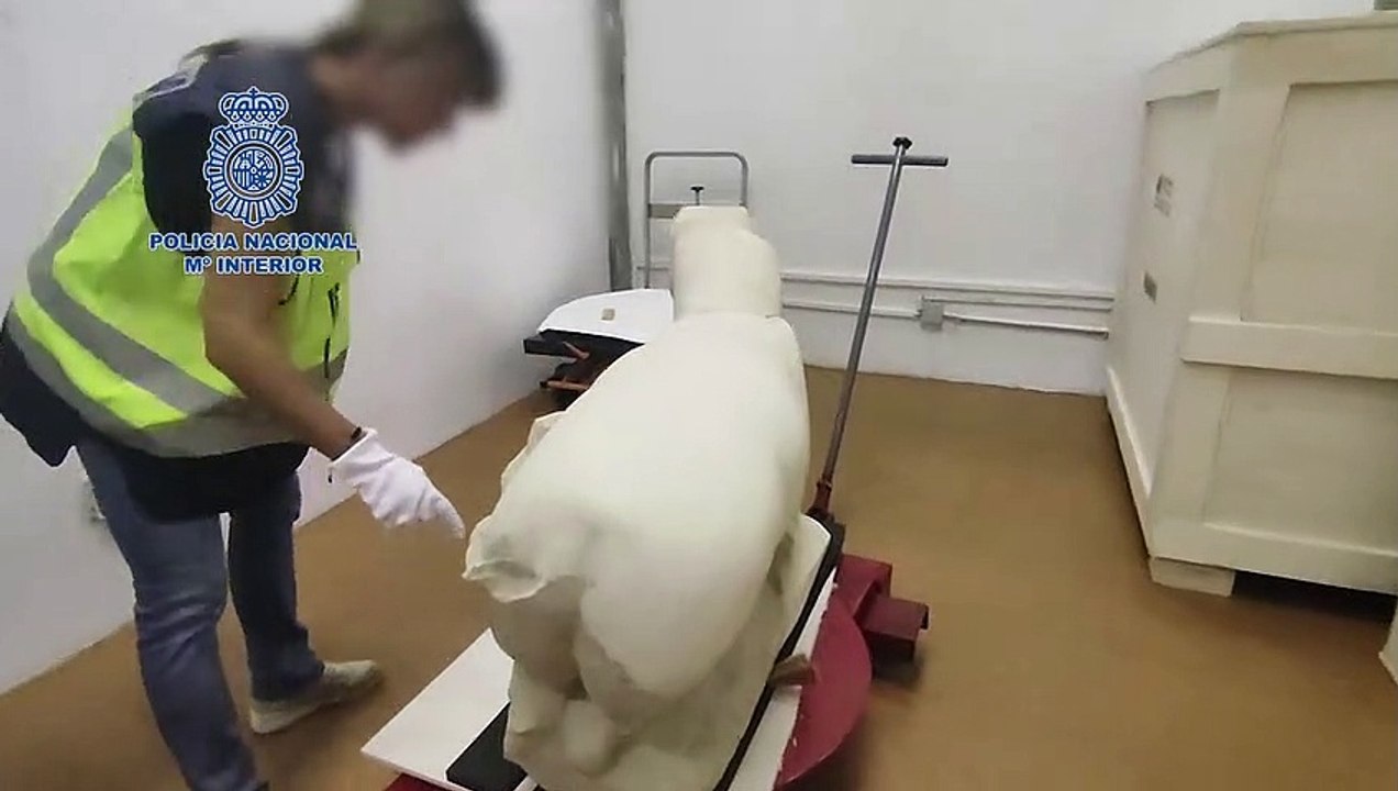 Recuperan la escultura de un toro ibero expoliado en Córdoba en los años noventa y que estaba en Tarragona