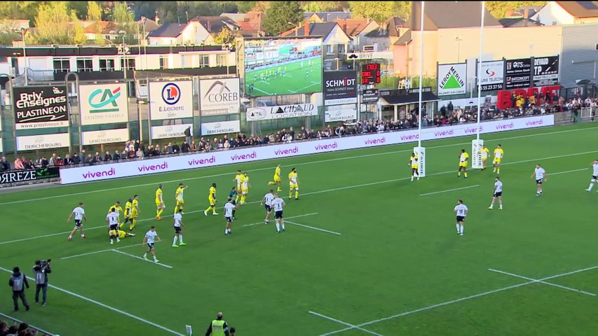 Video : Video - Rsum Top 14 2022 - 2023 J10 CA Brive 17 - 19 Stade Rochelais