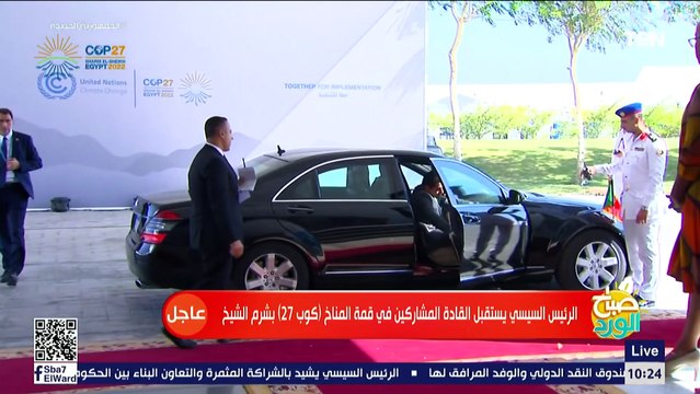 الرئيس السيسي يستقبل رئيس الوزراء البرتغالي أنطونيو كوستا بمقر قمة المناخ cop 27