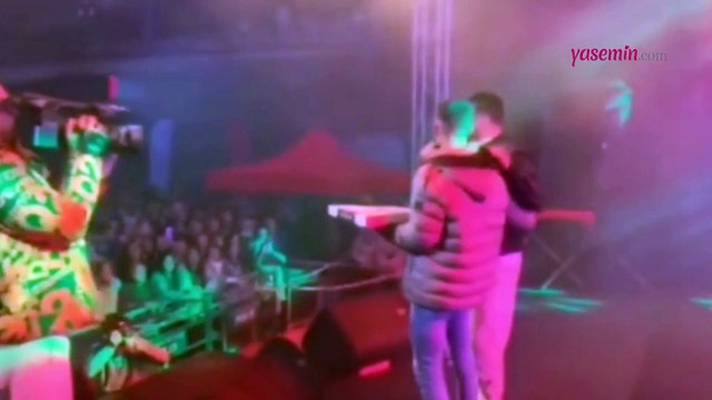 Sinan Akçıl konsere pizza söyledi! Hayranının hayalini gerçekleştirdi...