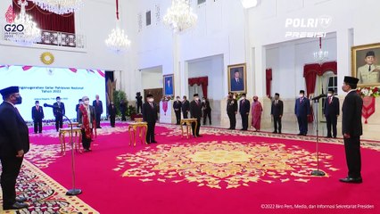 Presiden Joko Widodo Anugerahkan Gelar Pahlawan Nasional