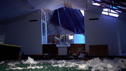 Couple survived powerful Texas tornado inside church office