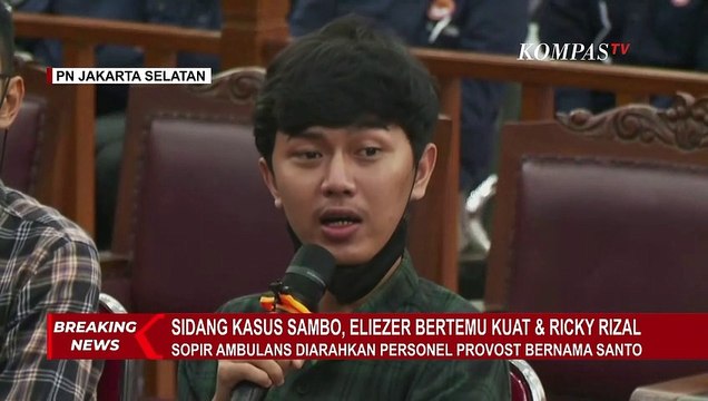 Sopir Ambulans Jenazah Yosua Diarahkan oleh Personel Provos Bersama 'Santo', Siapa Dia?