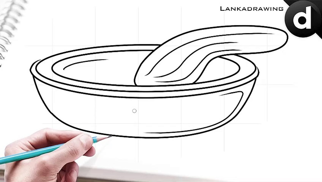 how to draw a simple chili sauce