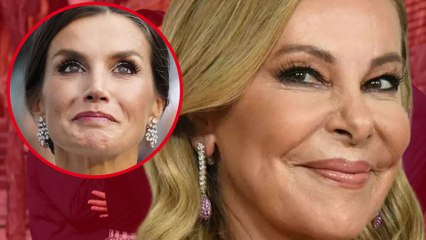 Ana Obregón rompe su silencio y habla de su polémica con la reina Letizia
