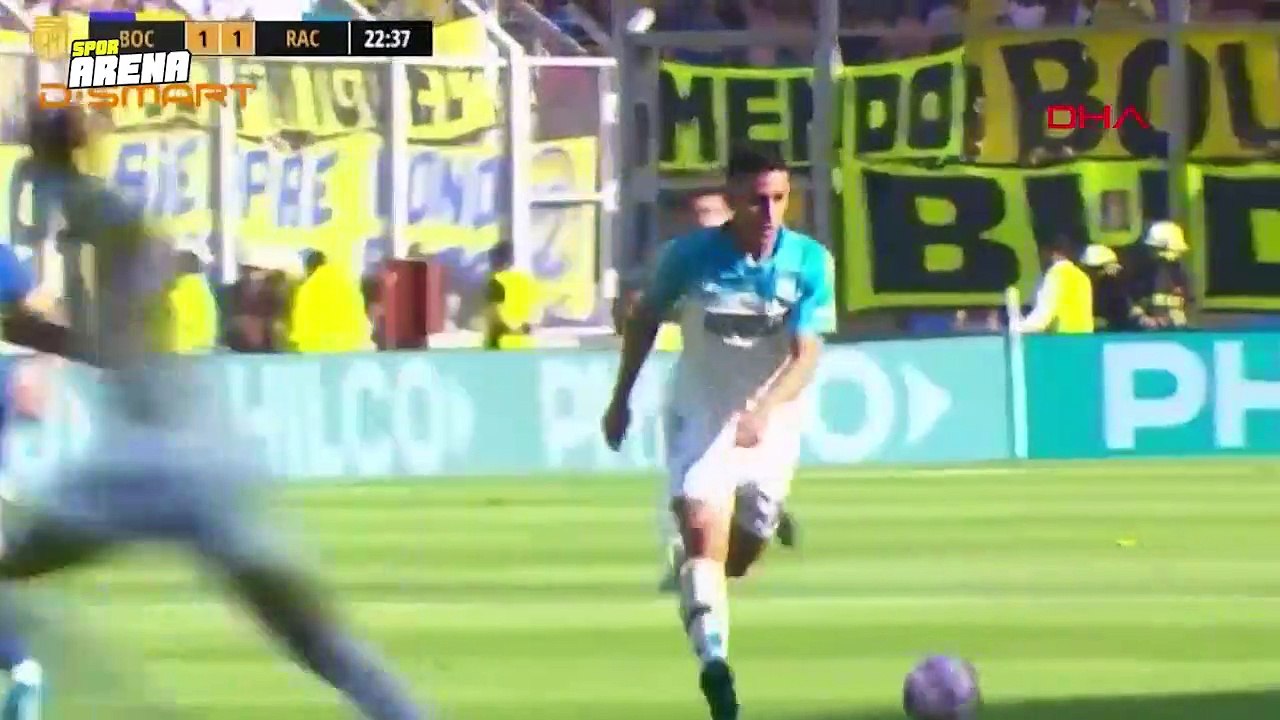 Boca Juniors - Racing Club maçında 11 kırmızı k...
