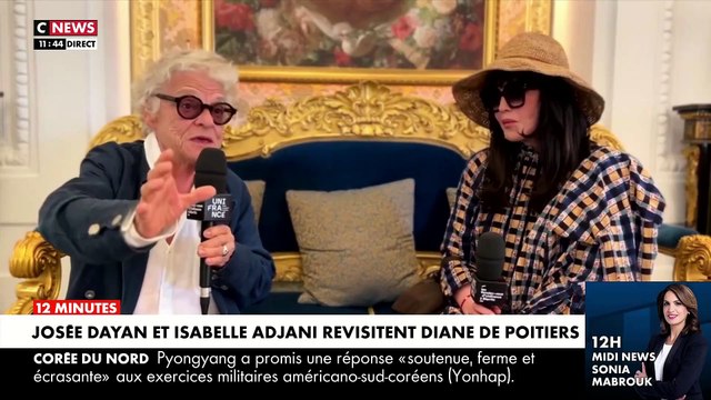 La réalisatrice Josée Dayan évoque dans Morandini Live le téléfilm Diane de Poitiers diffusé ce soir sur France 2: S'il n'y avait pas eu Isabelle Adjani, il n'y aurait pas eu Diane de Poitiers - VIDEO