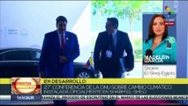 Presidente de Venezuela arriba a Centro de Convenciones para Cumbre de COP2