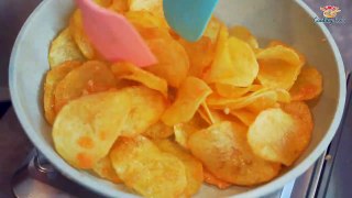 Crispy Potatoes Fried with Garlic Butter _ Potato Recipes _ Potato