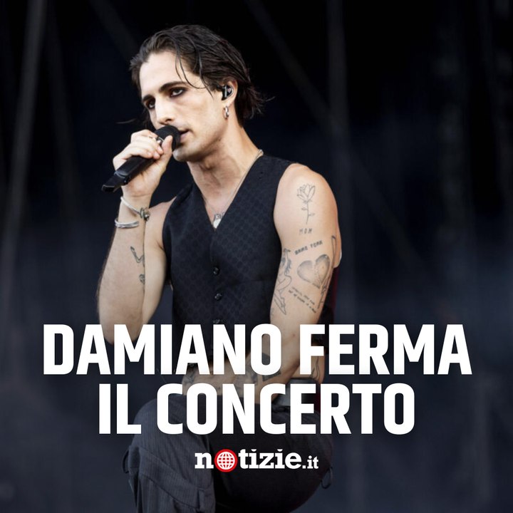 Damiano blocca il concerto dei Maneskin per fermare la calca: "C'è gente che ha bisogno d'aiuto"