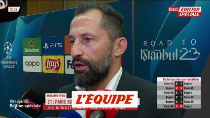 Descargar video: Salihamidzic : «C'est du 50/50» entre le PSG et le Bayern - Foot - C1 - Tirage au sort