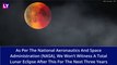 Chandra Grahan 2022 On Nov 8: Significance Of The Last Total Lunar Eclipse Of The Year; Know About Sutak Timings & Visibility In India