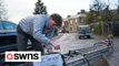 Meet the young entrepreneur with no qualifications who makes a living doing odd jobs on his tandem bike