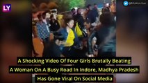 Madhya Pradesh Shocker: Four Girls Booked For Assaulting A Woman In The Middle Of Road In Indore; Video Goes Viral On Social Media