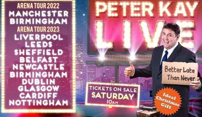Peter Kay announces new UK tour