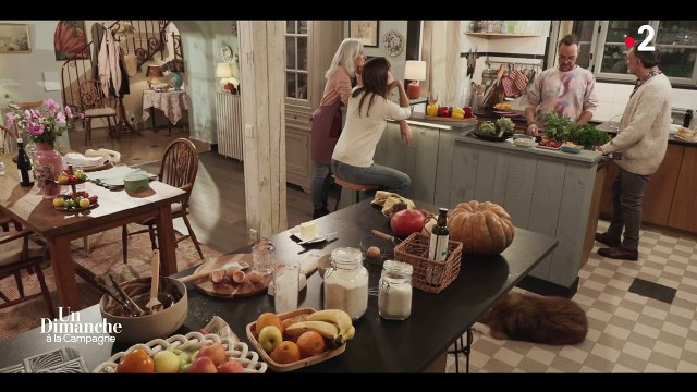 Jarry s'est confié sur son homosexualité dans Un Dimanche à la campagne. @ France 2