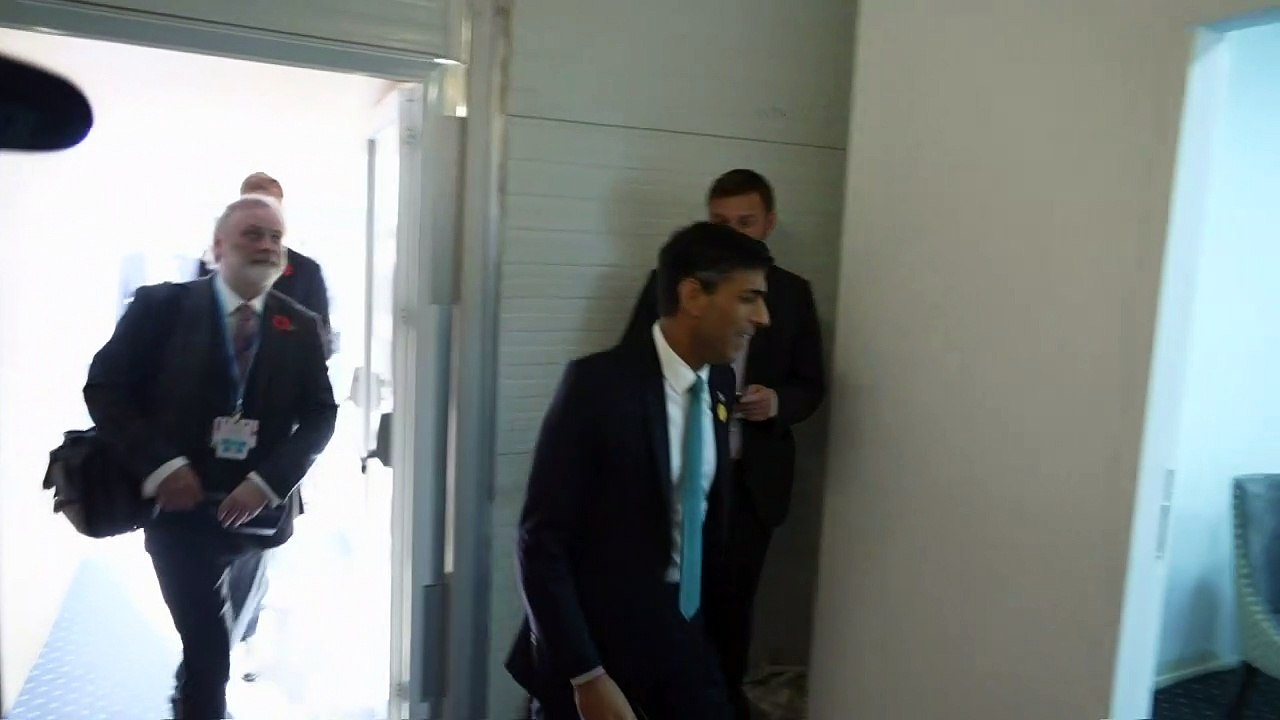 Rishi Sunak meets Kenyan president William Ruto at COP27