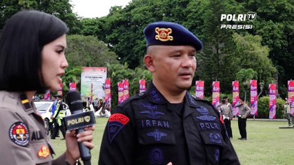 Perlengkapan Taktis Brimob Polri Ops Puri Agung 2022