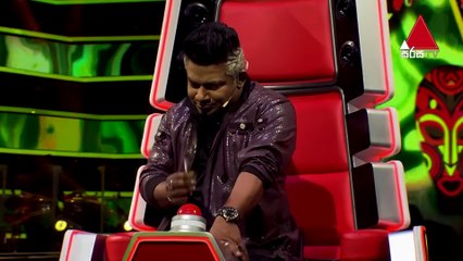Udesh Sandaruwan | Beddata Sanda Wage (බැද්දට සඳ වගේ) | Blind Auditions | The Voice Sri Lanka