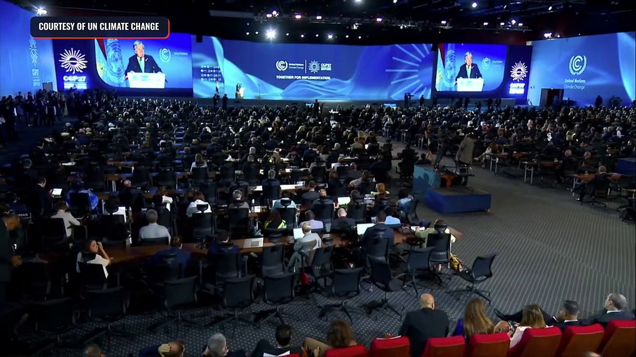 UN's Guterres at #COP27: It's time to come together for implementation