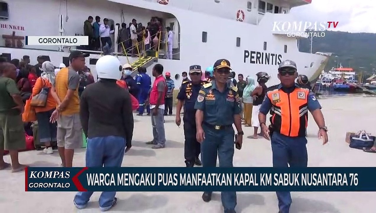 Warga Mengaku Puas Manfaatkan Kapal KM Sabuk Nusantara 76