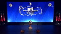 Cumhurbaşkanı Erdoğan, Bingöl Kuruca, Trabzon Ana Köy ve Sakarya Uzunköy Yaşam Merkezlerinin açılışını yaptı