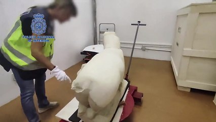 Recuperada una escultura de origen íbero fechada entre el siglo IV y V a.C.