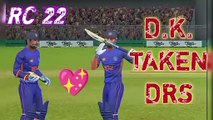 Lbw out in Real cricket 22 T20 World Cup #viral T20 World Cup highlights