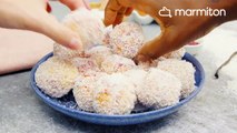 C'est parti pour de succulentes boules à la noix de coco algériennes, c’est rapide et facile à faire !