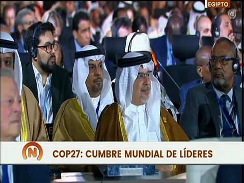 Egipto pide resultados claros y concretos de la COP27 por el bien de todos ante la crisis climática