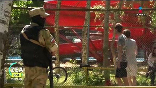 Bombardeo deja a la ciudad ucrania de Jersón sin agua y electricidad